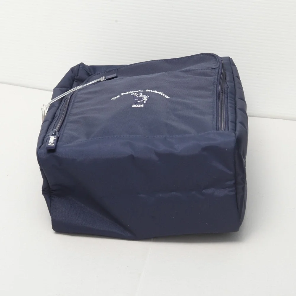 Johnnie-O The Fiddler's Invitational 2024 Navy Shoe Bag Travel Storage NWT